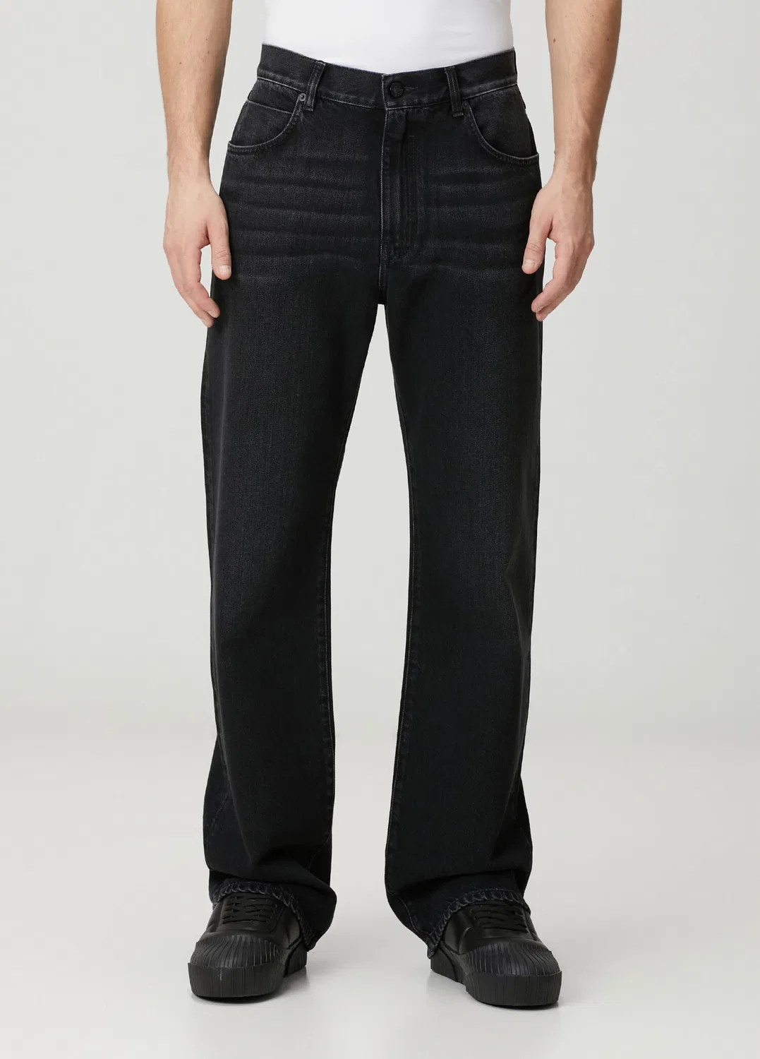 Джинсы свободного кроя Balmain, black — фото 2