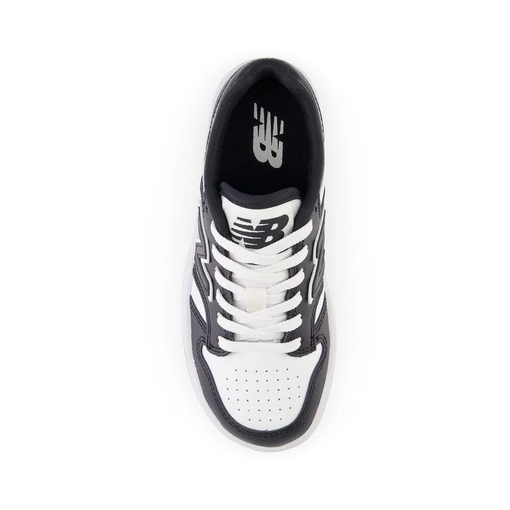 Детские кроссовки для мальчиков спортивные New Balance 480, Black White — фото 3