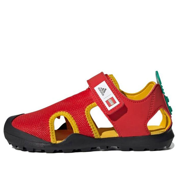 

Сандалии x лего капитан сандалии toey Adidas, красный