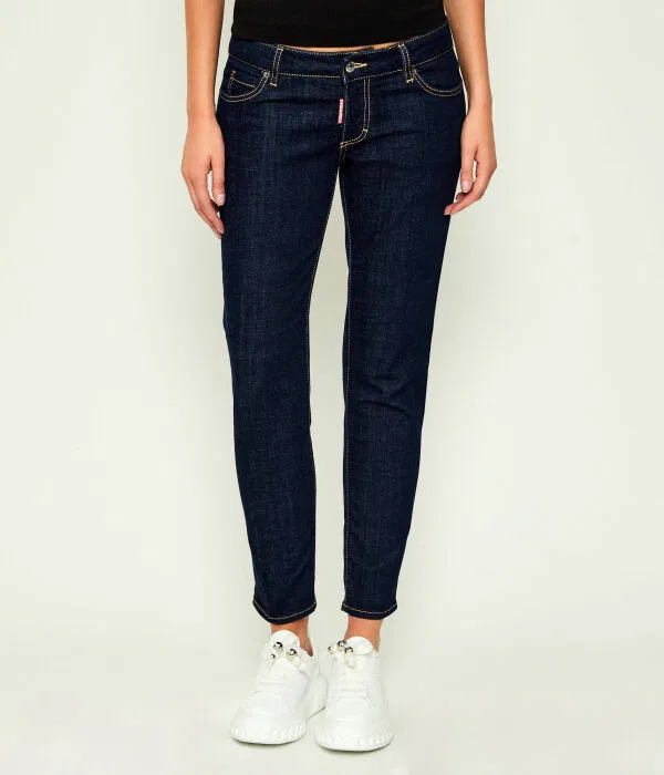 Женские джинсы с заниженной талией Jennifer Jean Dsquared2, Blu Marino