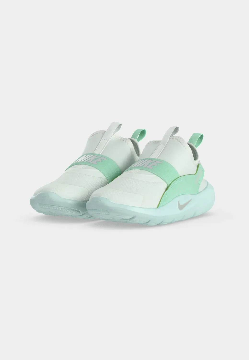 Кроссовки для бега по шоссе Flex Runner 4 TD унисекс Nike Performance, Summit White/Photon Dust/Arctic Green/Barely Green — фото 3