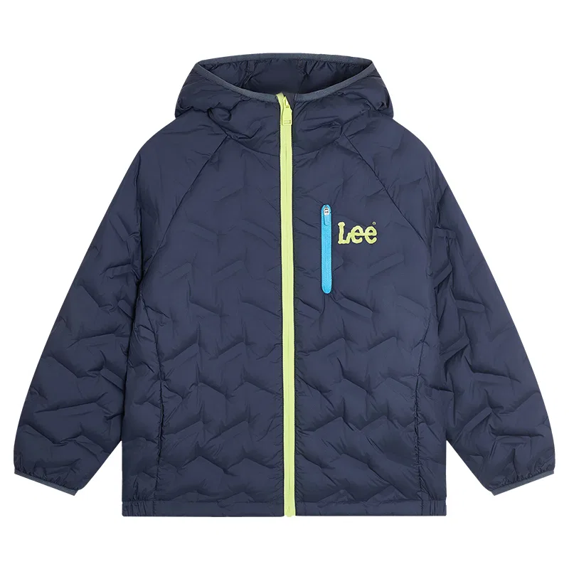 Детская куртка с капюшоном утепленная Lee Grade School, Mountain Retreat Blue