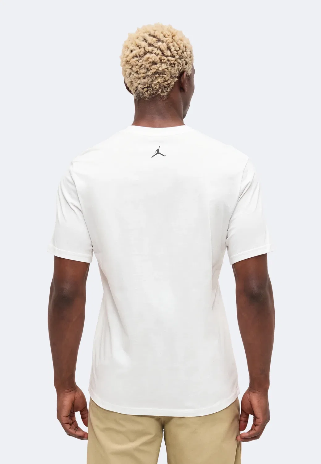 Футболка для гольфа - спортивная футболка Jordan, White/Black — фото 3