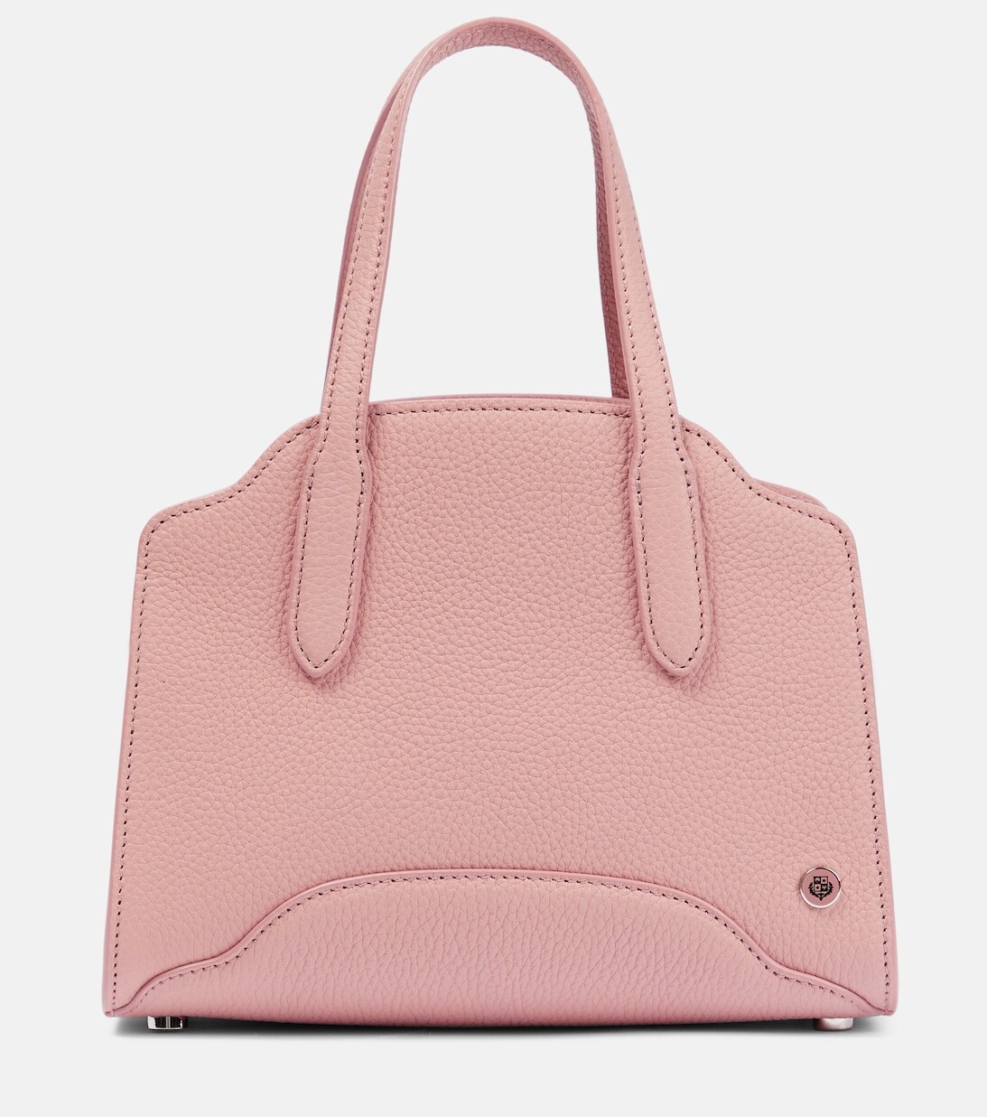 

Сумка-тоут Sesia из кожи Micro Loro Piana, розовый