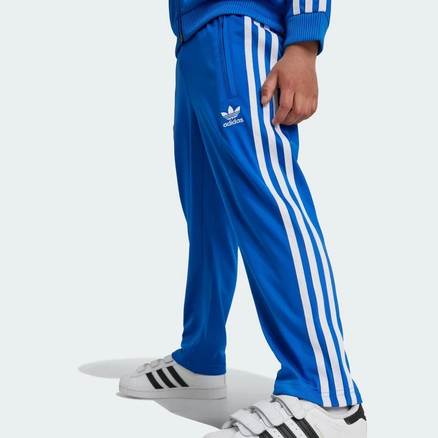 Детский спортивный костюм с тремя полосками Adicolor Firebird Track Suit Kids adidas, МАВИ — фото 4