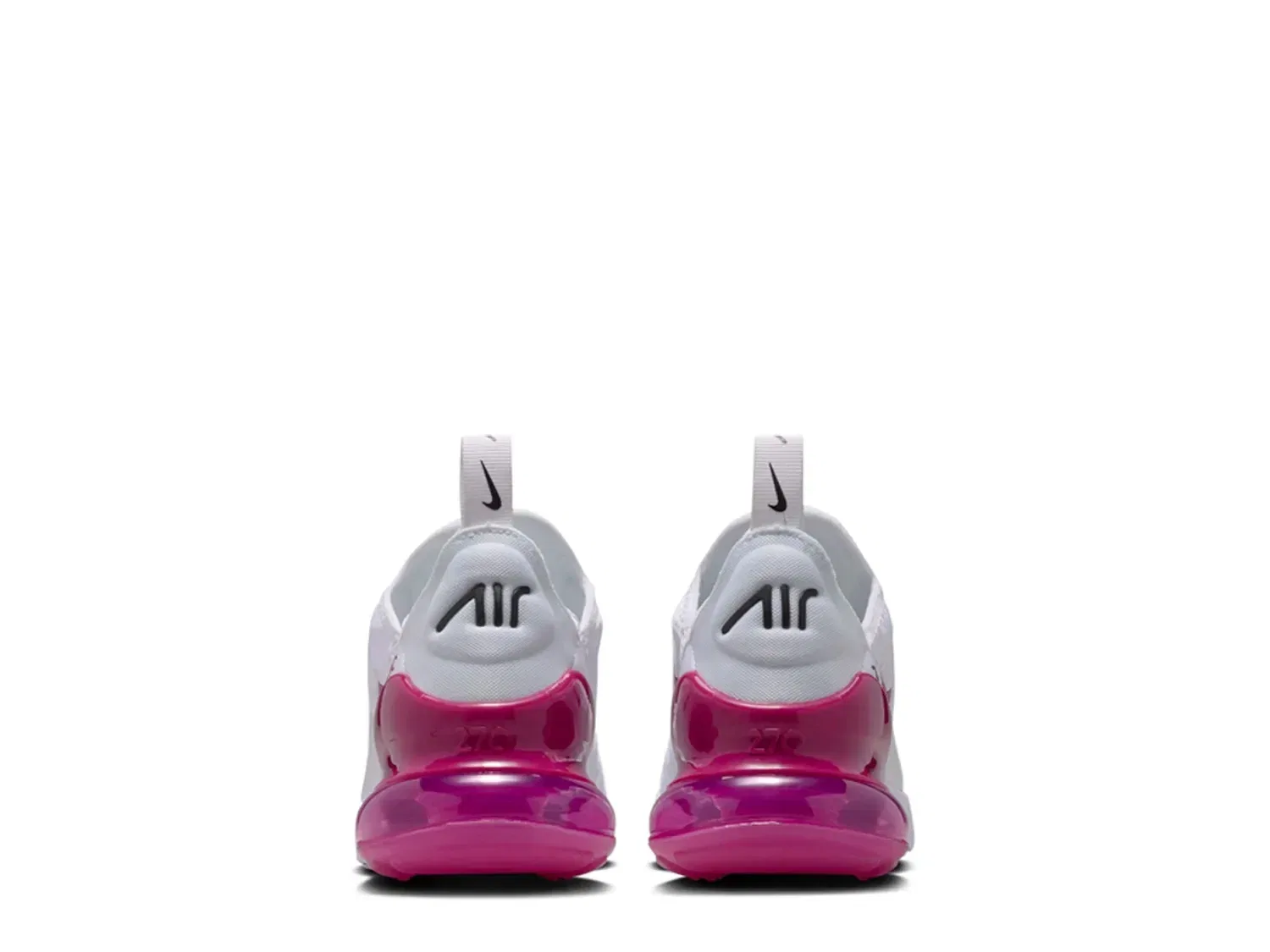 Кроссовки Nike Air Max 270 для мальчиков, белый/светло-розовый — фото 2