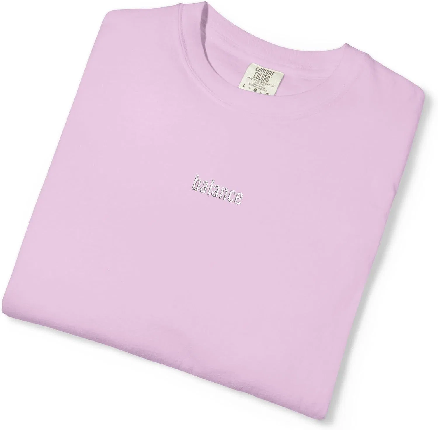Унисекс футболка с вышивкой Comfort Colors 1717, Orchid