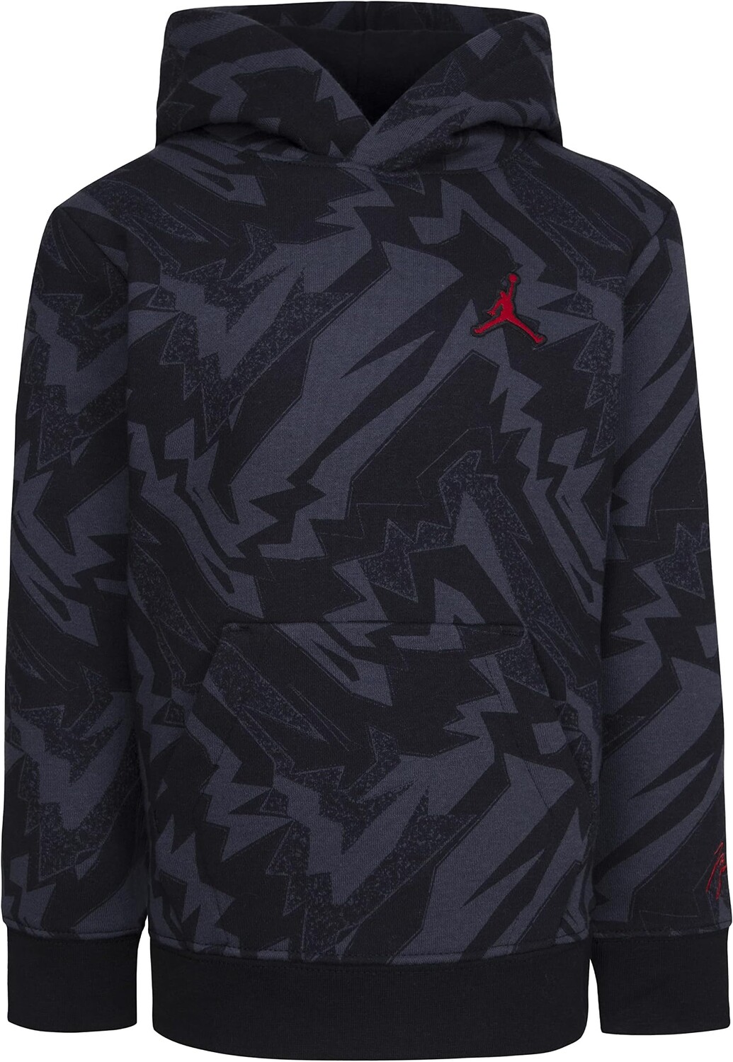 

Толстовка Jordan MJ Essentials All Over Print Fleece Sweatshirt, черный