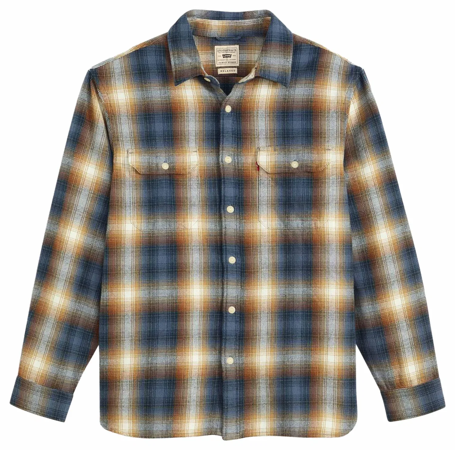Мужская рубашка с длинным рукавом Jackson Worker Levi's, Warwick Vintage Plaid