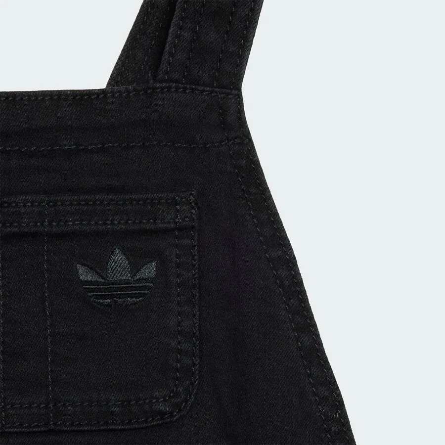 Комбинезон ADIDAS ORIGINALS Regular из черного денима — фото 3