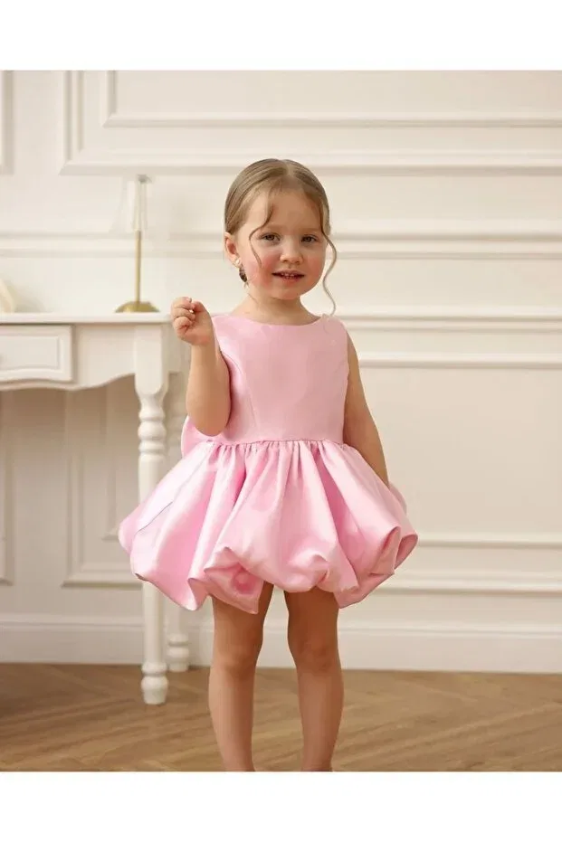 Детское платье для девочек с принтом Balloon Dress Evening Gown Gnl Butik, Pink