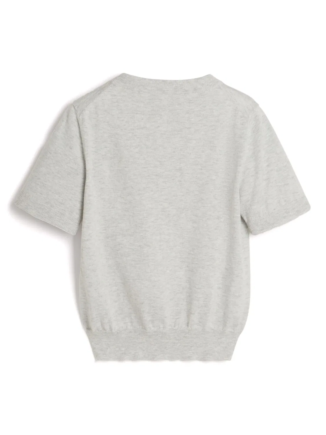 Топ с принтом Brunello Cucinelli Kids, серый — фото 2