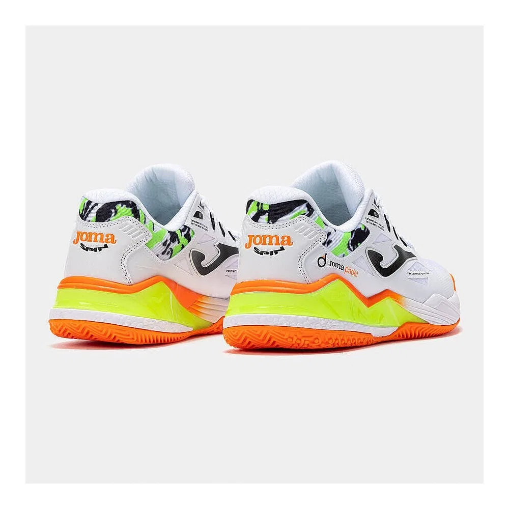 Детские спортивные теннисные кроссовки с сетчатым верхом Spin Men 2502 Joma — фото 3