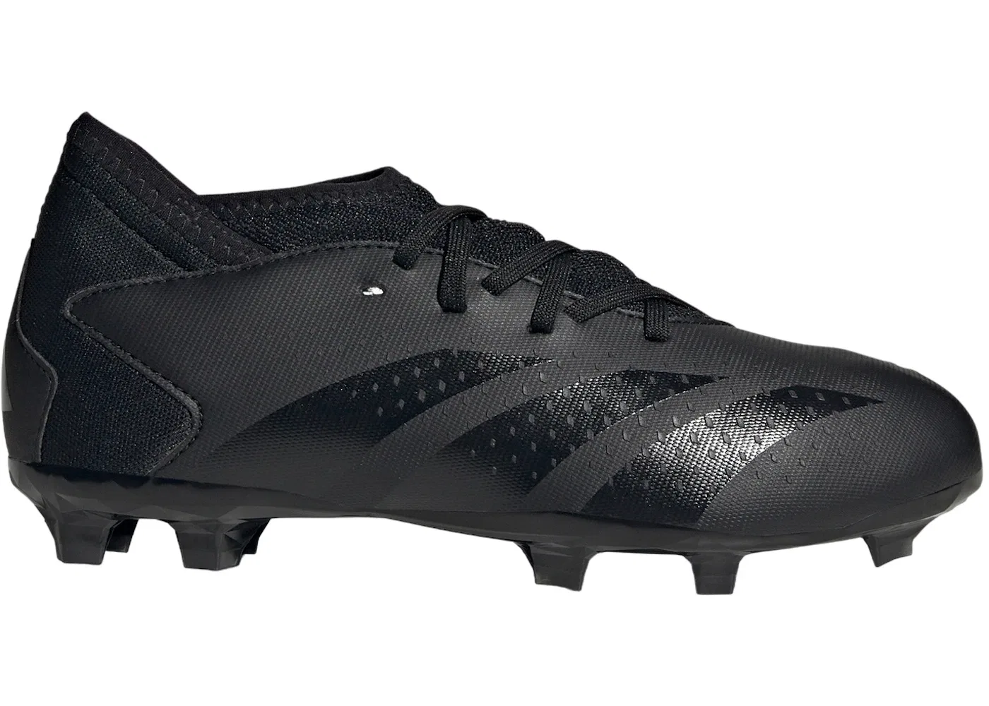 Детские бутсы с высоким верхом Adidas Predator Accuracy.3 FG, Core Black Core Black Cloud White