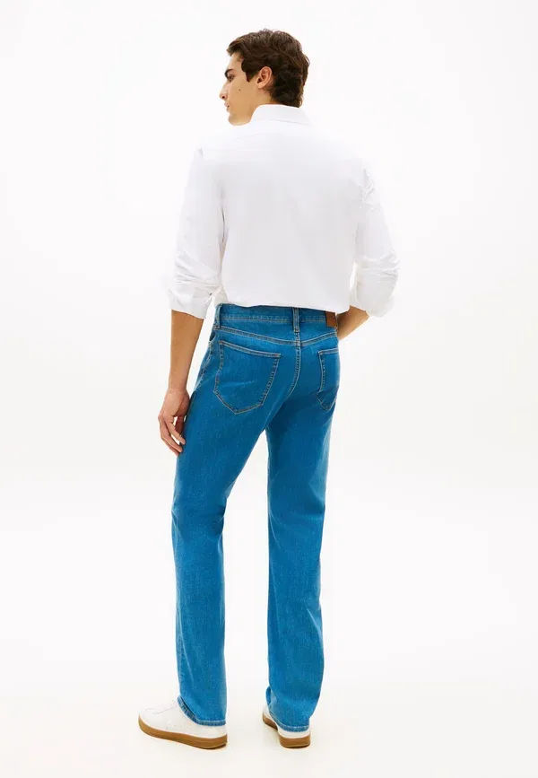 Джинсы деним Denton straight leg jeans Tommy Hilfiger, indigo, индиго — фото 3