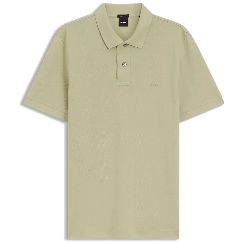 Мужское поло с коротким рукавом Pallas 10278258 BOSS, Beige