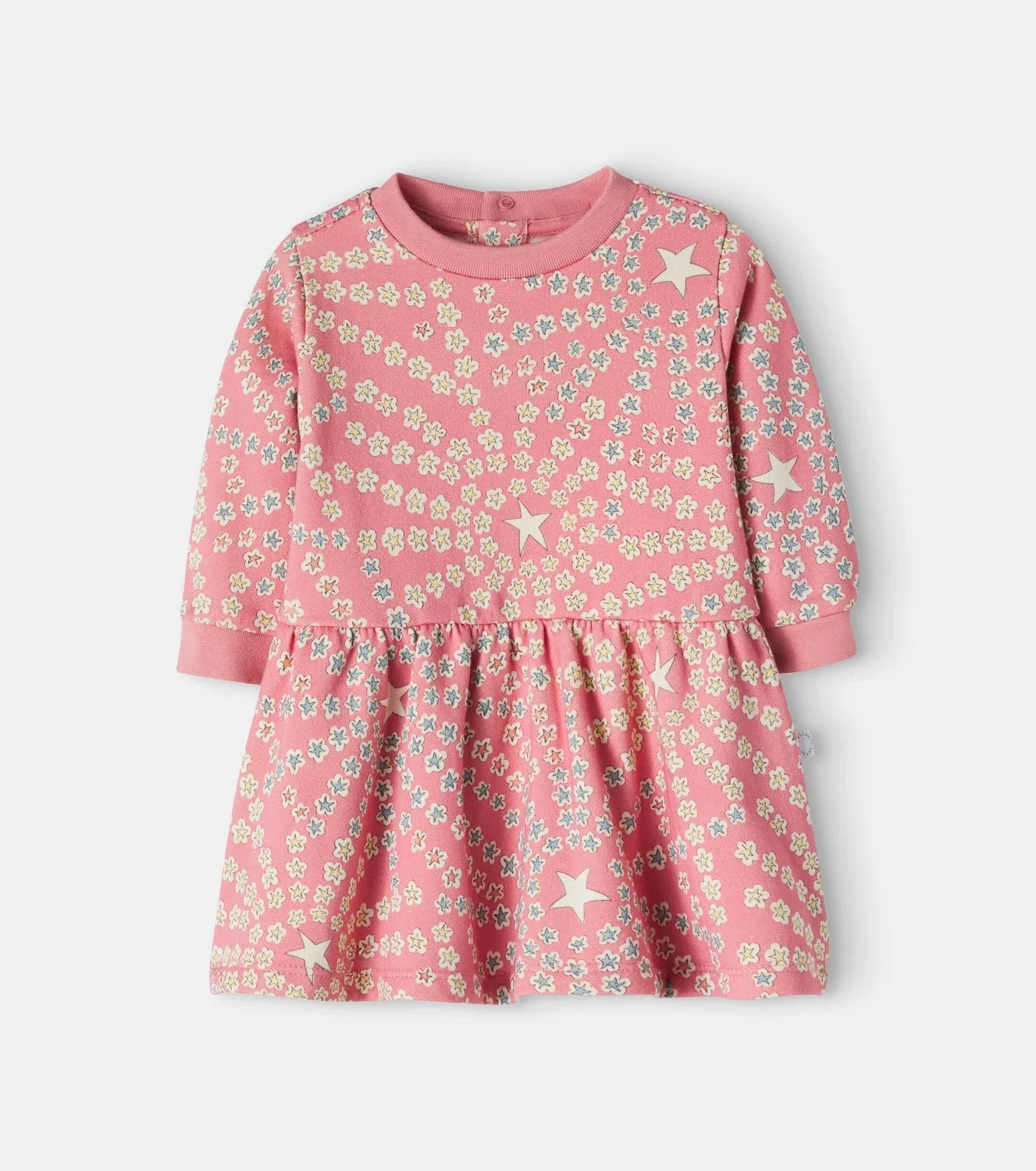 Нарядное платье с принтом Stella Mccartney Kids, розовый