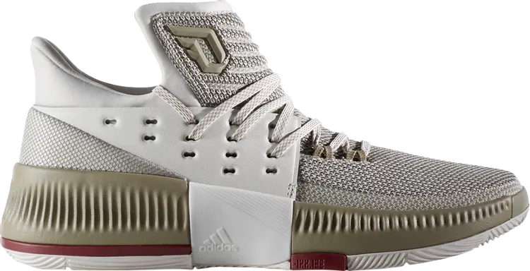 

Кроссовки Adidas Dame 3 'West Campus', серый