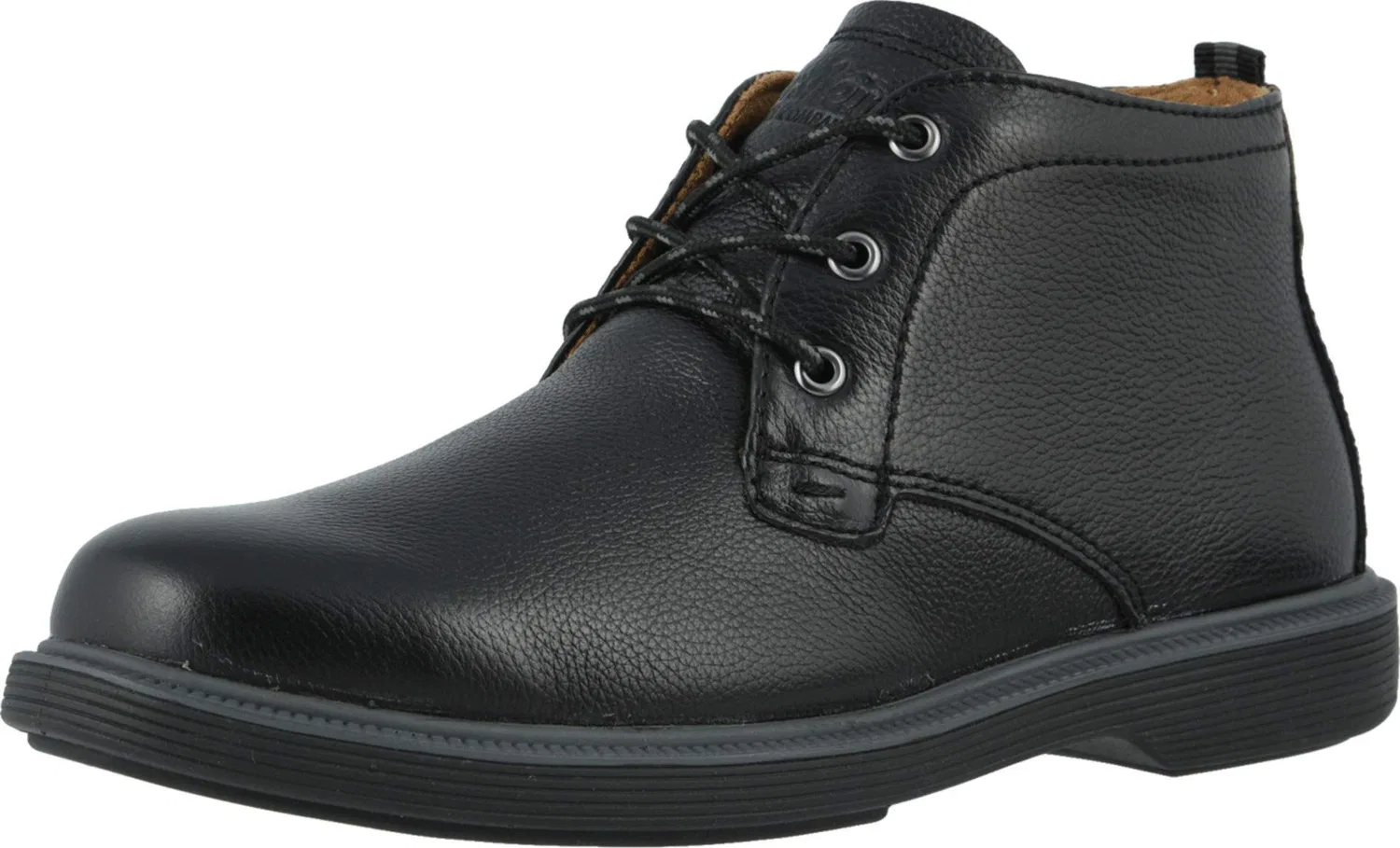 Детские ботинки для мальчиков с кожаным верхом Supacush Chukka Jr Florsheim, Black