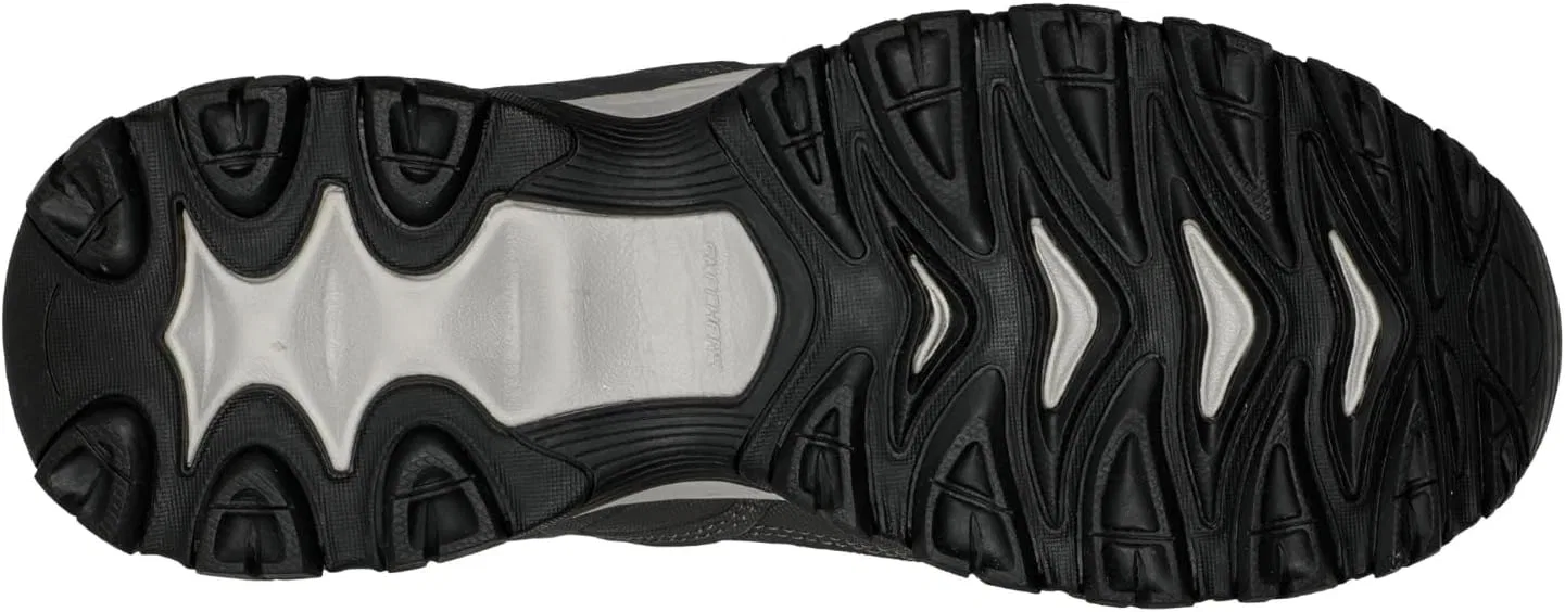 Мужские туфли Skechers After Burn с эффектом памяти: удар по спортивной обуви, Navy Grey — фото 2