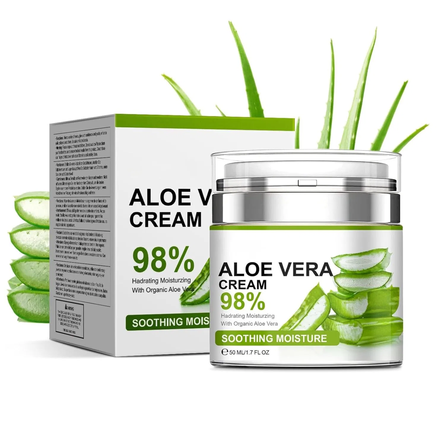 Увлажняющий крем для лица Aloe Vera, Ultell, 50 мл