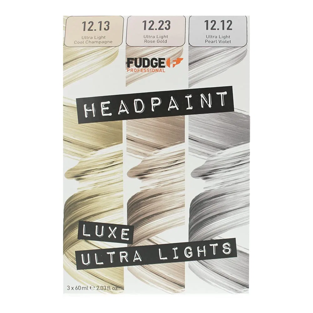 Набор для осветления волос Headpaint High Lift Trio, Fudge, 3 предмета, 100 мл, Белый — фото 2