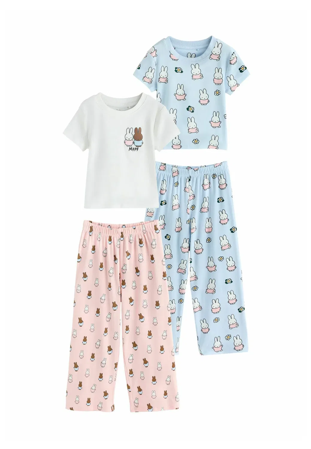Комплект из 2 пижамных комплектов Next, Blue Pink