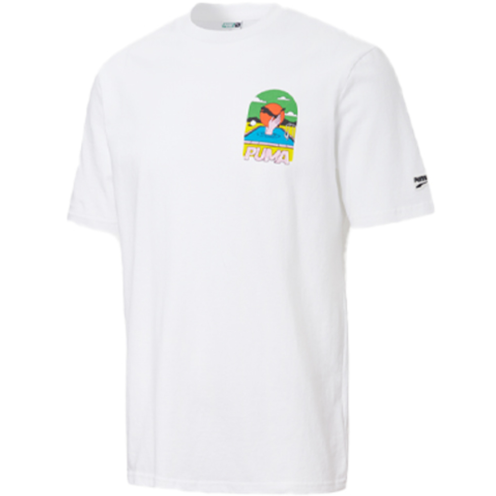 

Футболка Puma Set In Sleeve Men's, белый