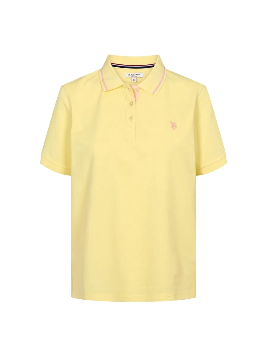 Топ U.S. Polo Assn., лимонный