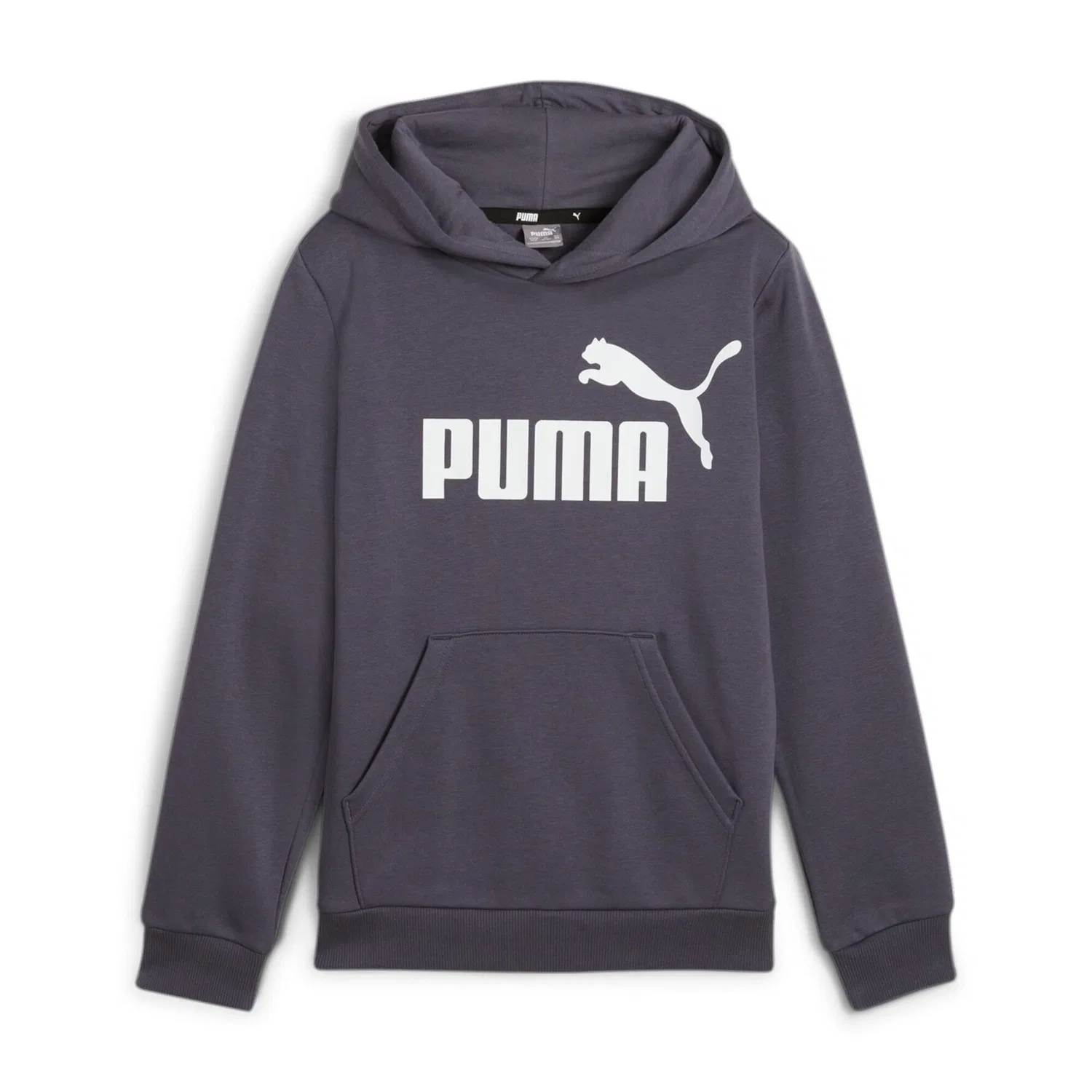 Детское худи с капюшоном Ess Big Logo Puma, Grau