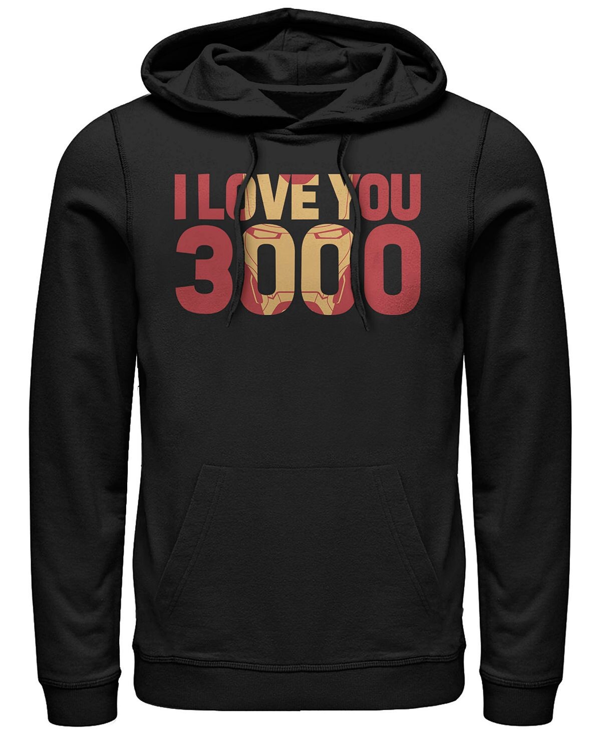 

Джемпер marvel мужские мстители эндшпиль i love you 3000 железный человек, пуловер с капюшоном Fifth Sun, черный