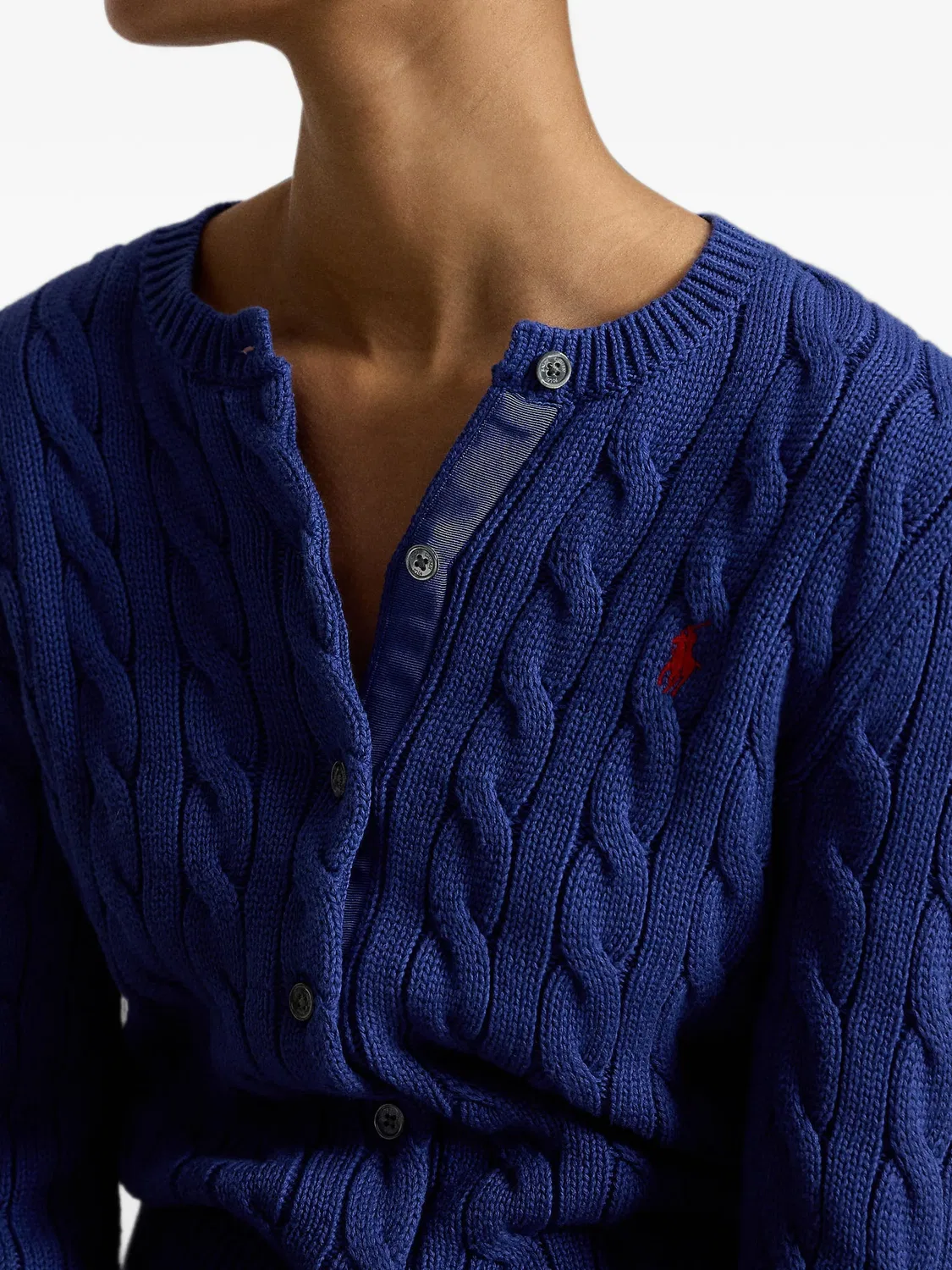 Кардиган Polo Ralph Lauren, синий — фото 4