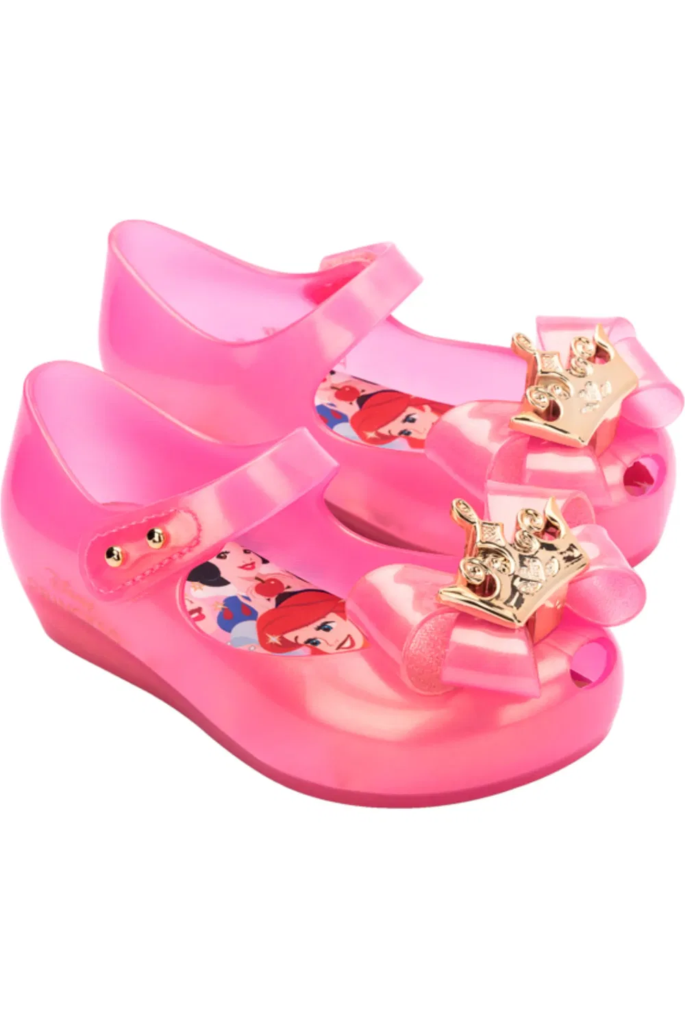 Детские туфли Mary Jane с ароматом фруктов Mini Melissa, Pearly Pink