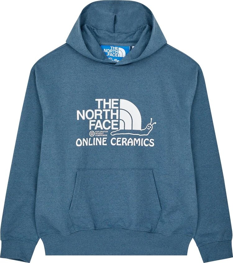 

Худи The North Face x Online Ceramics Graphic Hoodie 'Blue Regrind', синий