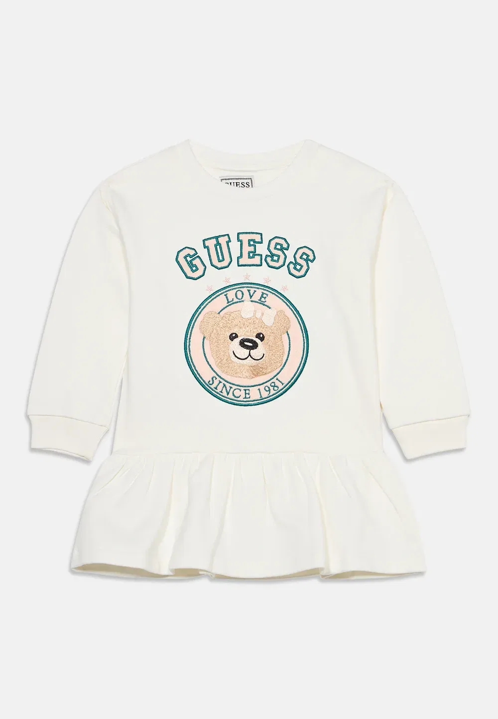 Платье для активного отдыха Ls - повседневное платье Guess, Cream White — фото 3