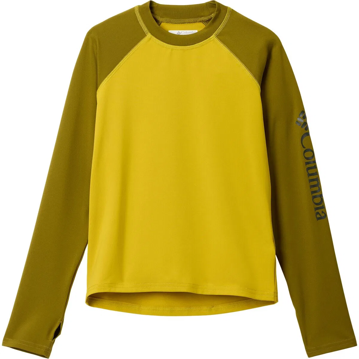 Детский рашгард с длинным рукавом Sandy Shores Long-Sleeve Sunguard Columbia, Antique Moss/Mossy Green