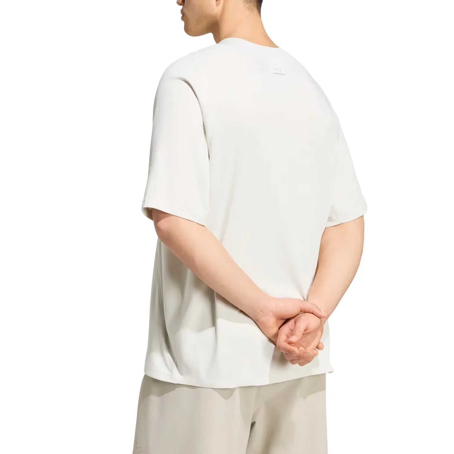 Мужская футболка с принтом Adidas DAY//Ø T-Shirt Orbit Grey, Белый — фото 3
