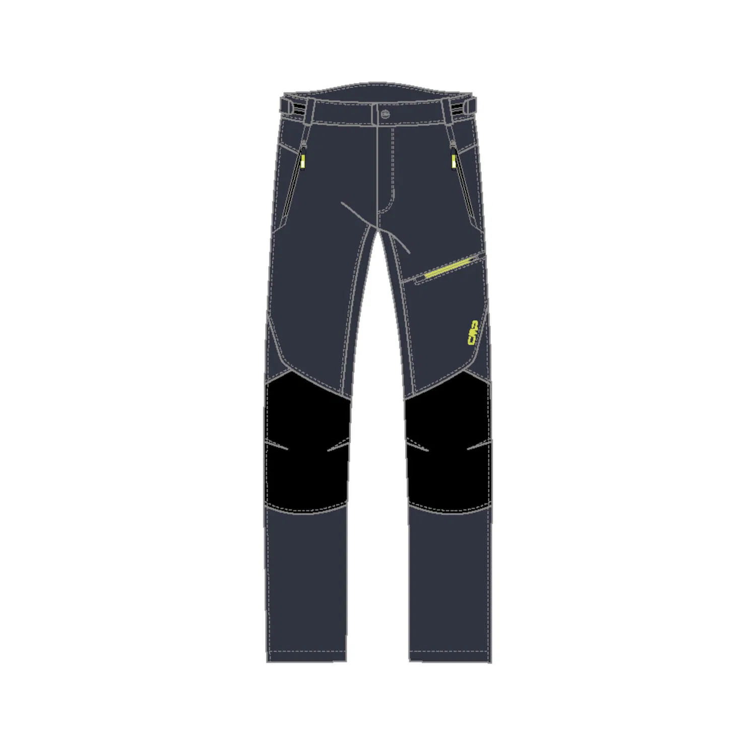 Детские спортивные брюки из софтшелла CMP BOY LONG PANT, Konigsblau