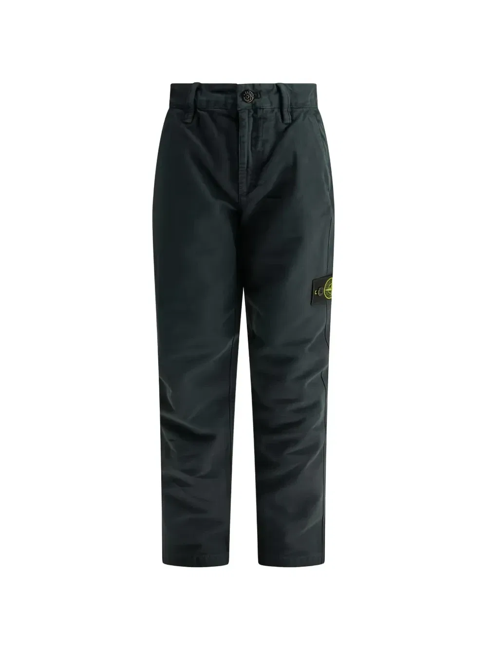 Брюки с нашивкой-логотипом Stone Island Junior, зеленый
