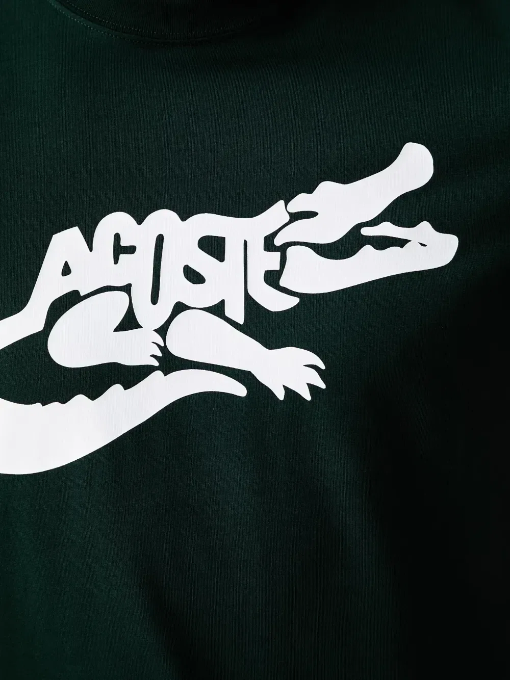 Футболка с короткими рукавами и логотипом Lacoste, зеленый — фото 4
