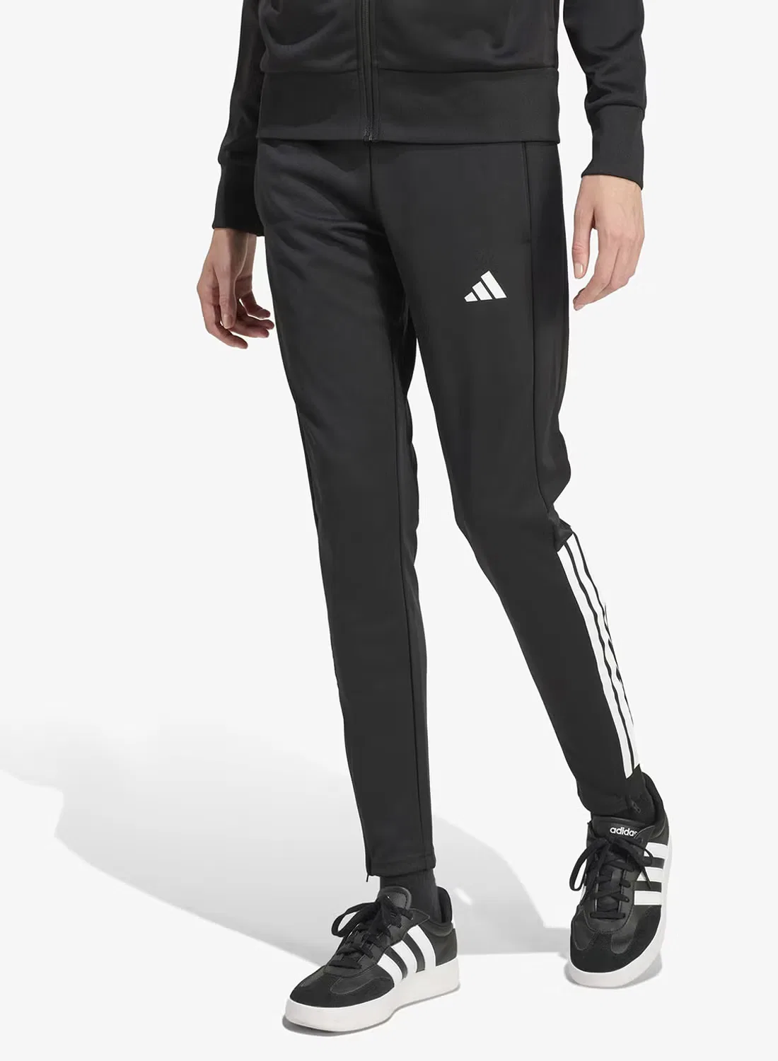 Спортивные брюки с логотипом Sereno Adidas, черный