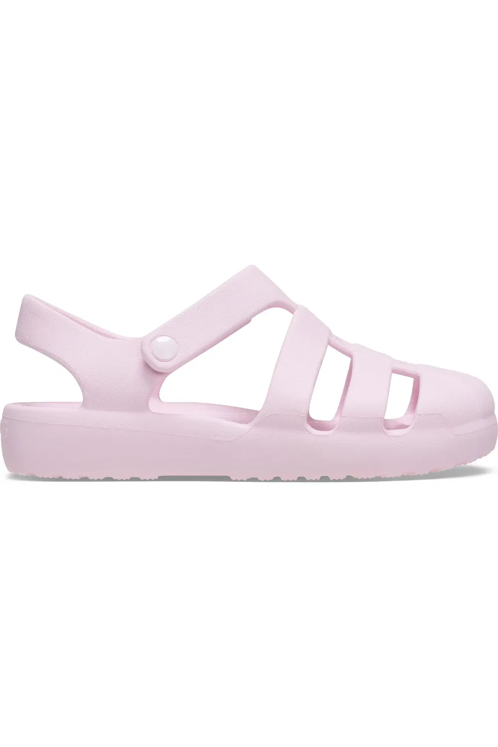 Детские сандалии рыболовные с регулировкой Classic Fisherman CROCS, Pink Milk — фото 2