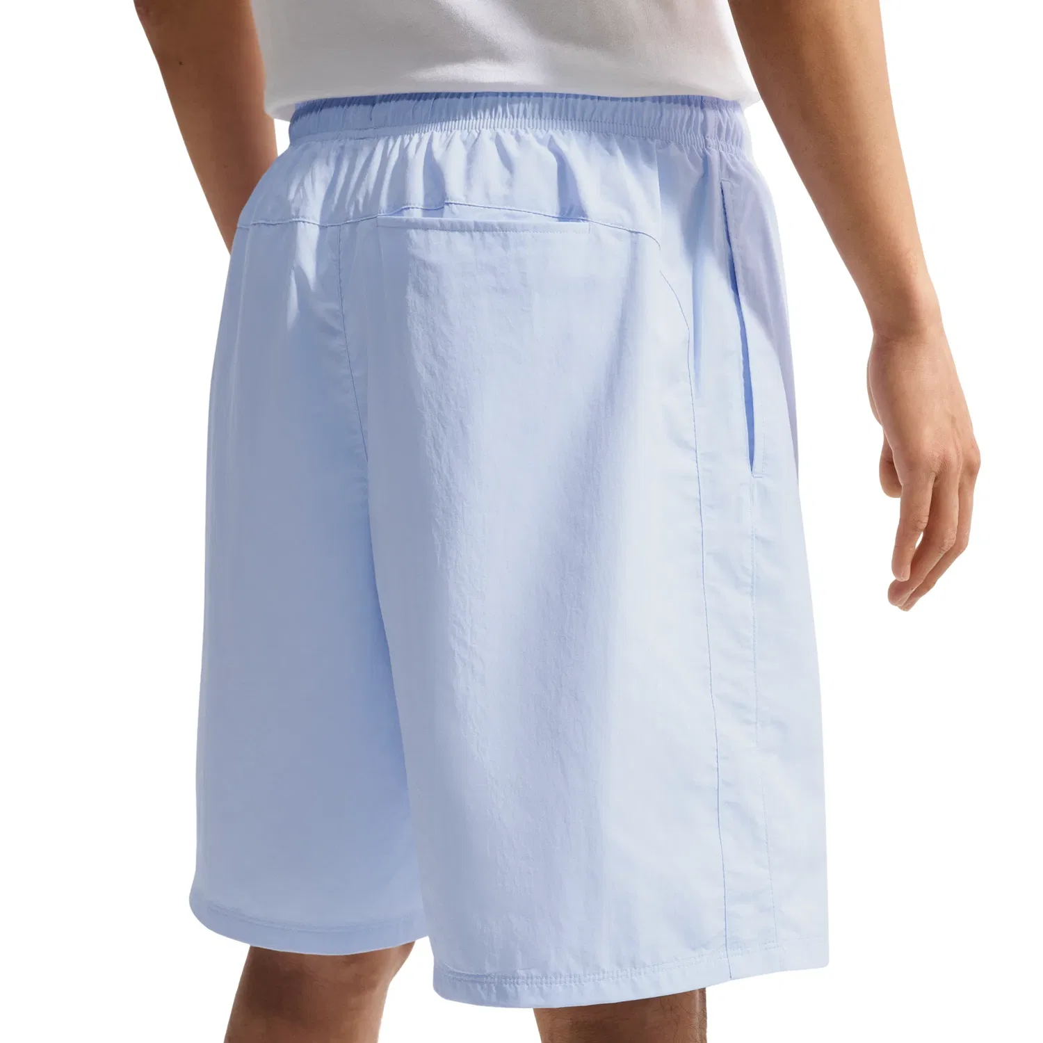 Мужские шорты с принтом Nike Sportswear Club Hydrogen Blue White, синий — фото 2