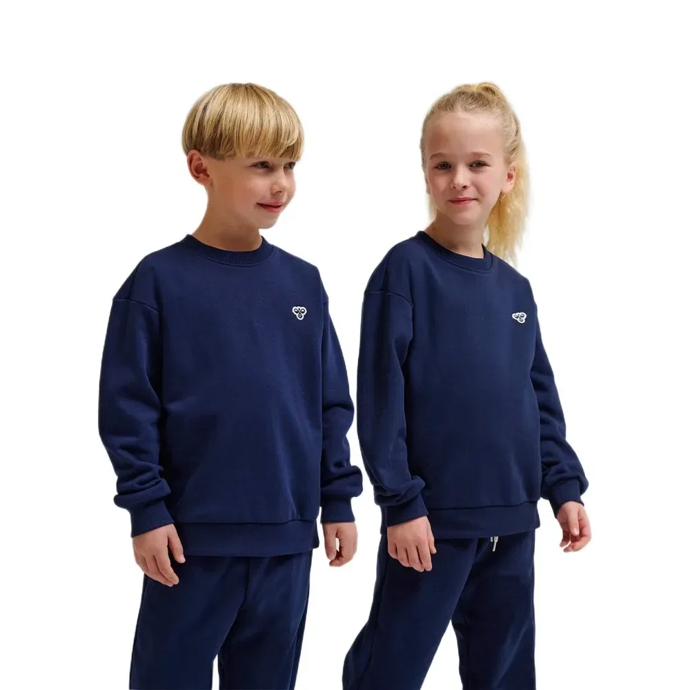 Детский свитшот свободного кроя Loose Bee Hummel, Blue