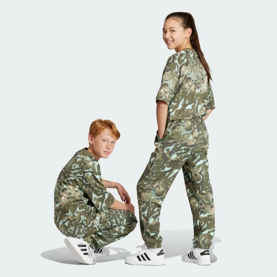 Спортивные штаны с принтом Future Icons adidas, Бирюзовый — фото 2
