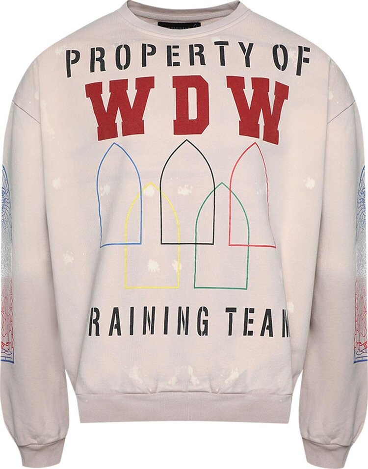 

Свитер Who Decides War Training Crewneck 'Silver', серебряный