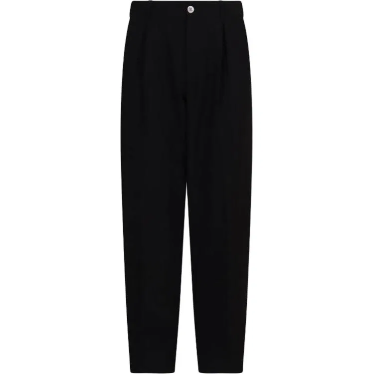 Брюки зауженные с полосками EMPORIO ARMANI, Black