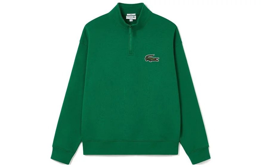 Толстовка LACOSTE Unisex, темно-зеленая