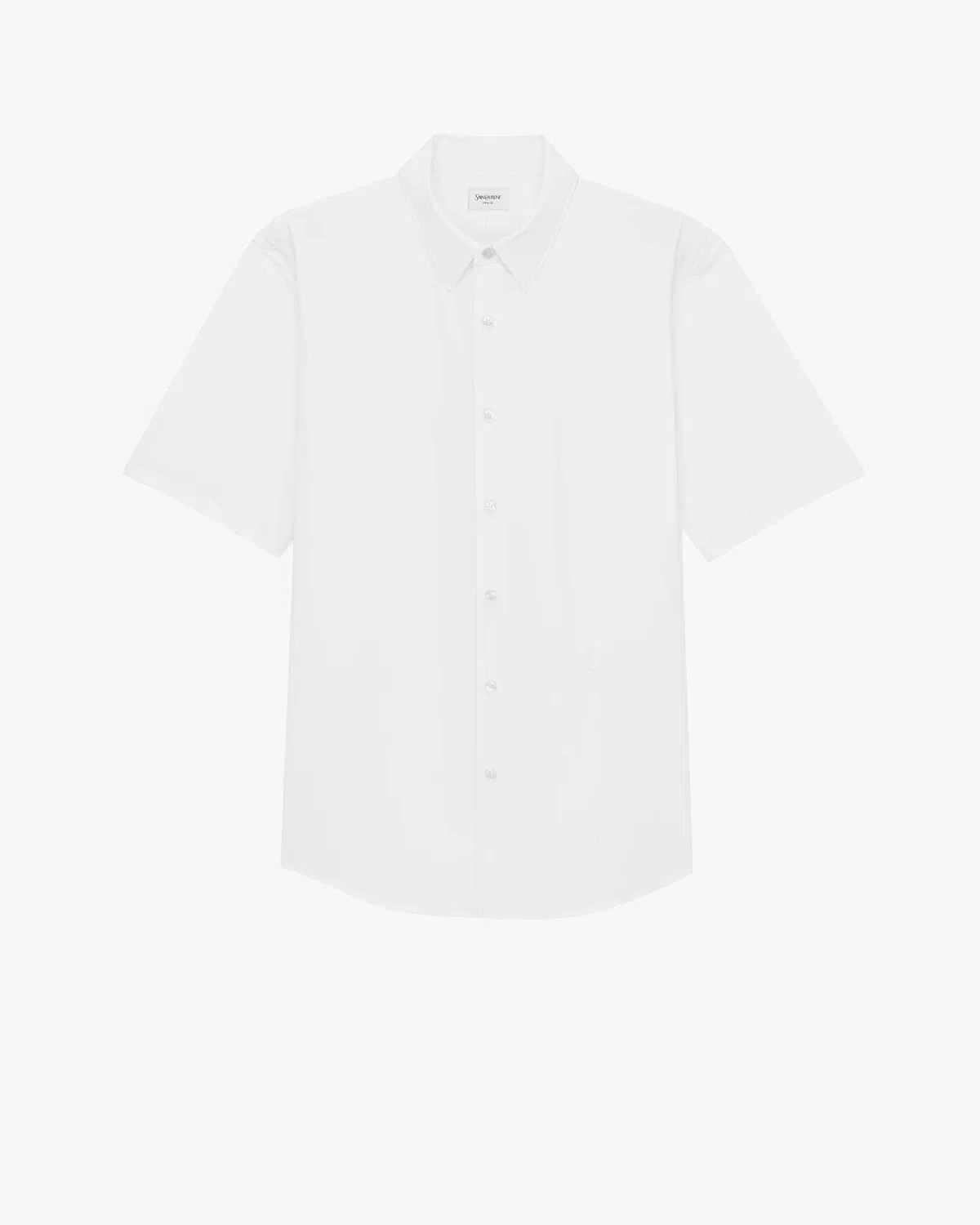 SAINT LAURENT Рубашка CASSANDRE из хлопкового поплина