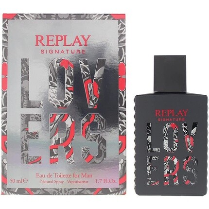 

Туалетная вода Replay Signature Lovers For Man, 50 мл